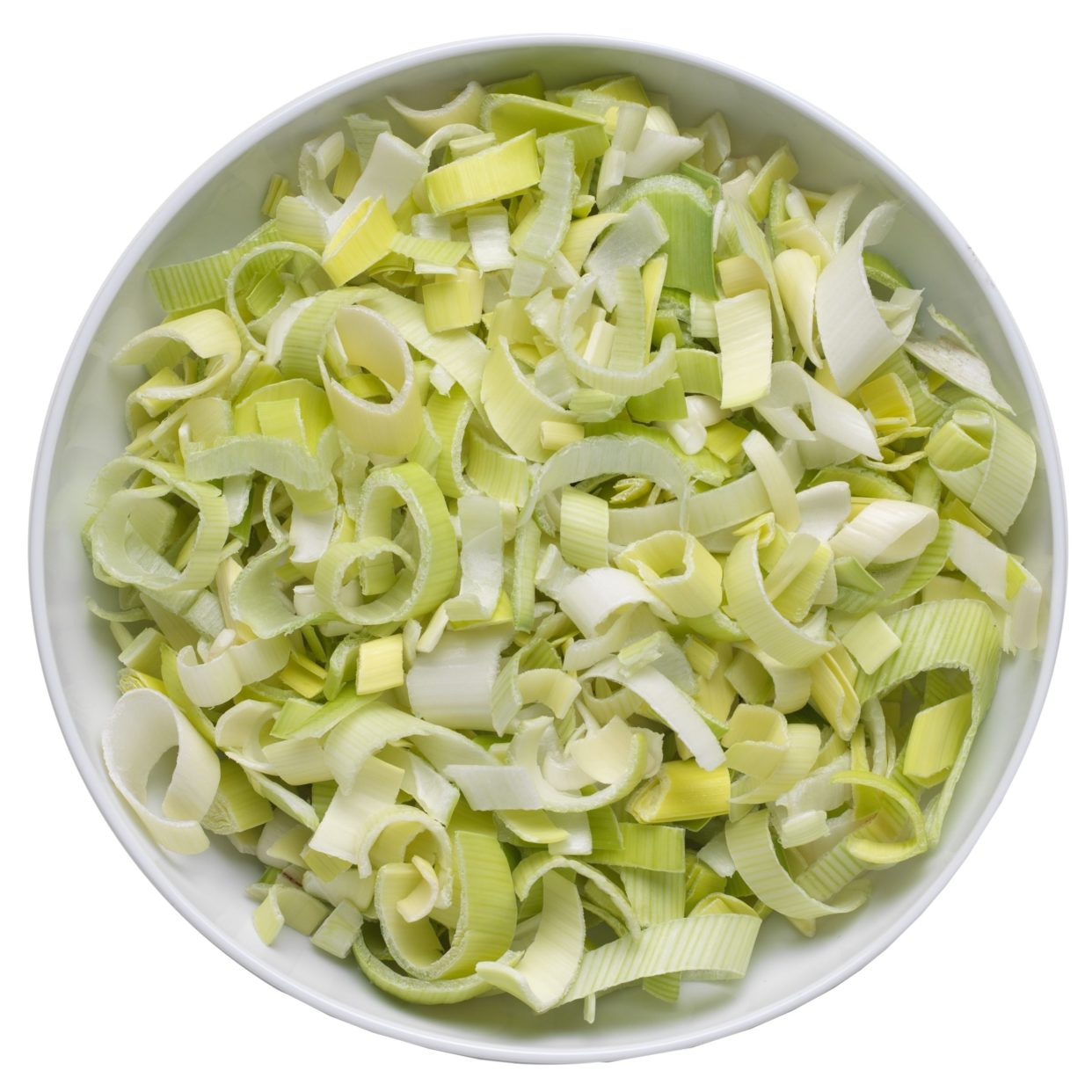 Sliced Leeks